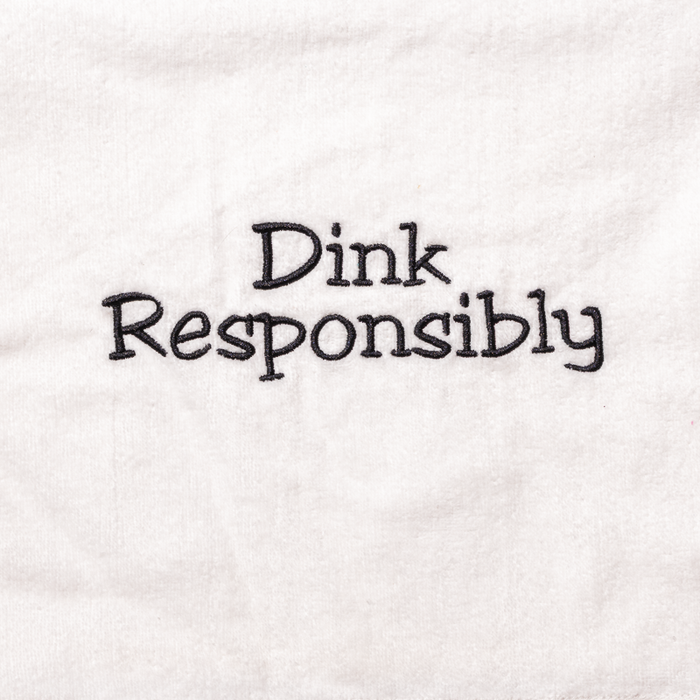 Pickleball Towel - Dinks Responsibly