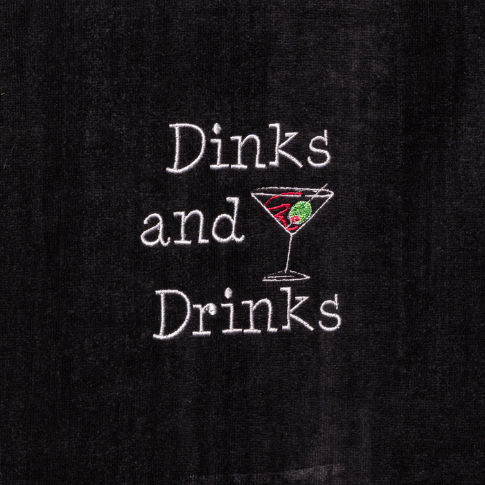 Pickleball Towel - Dinks and Drinks