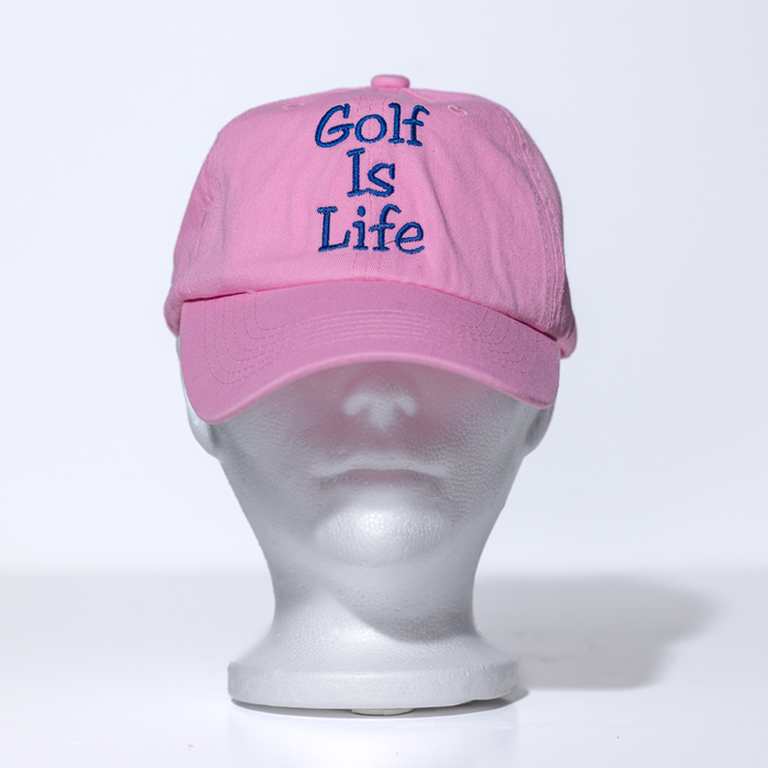 Cotton Polo Baseball Dad Hat - Golf Is Life