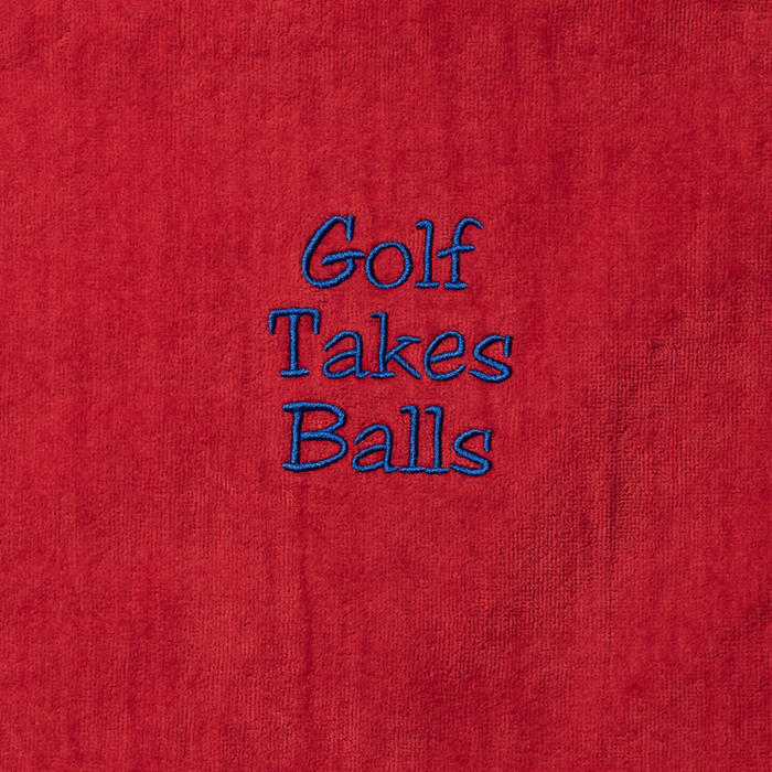 Golf Towel - Golf Takes Balls