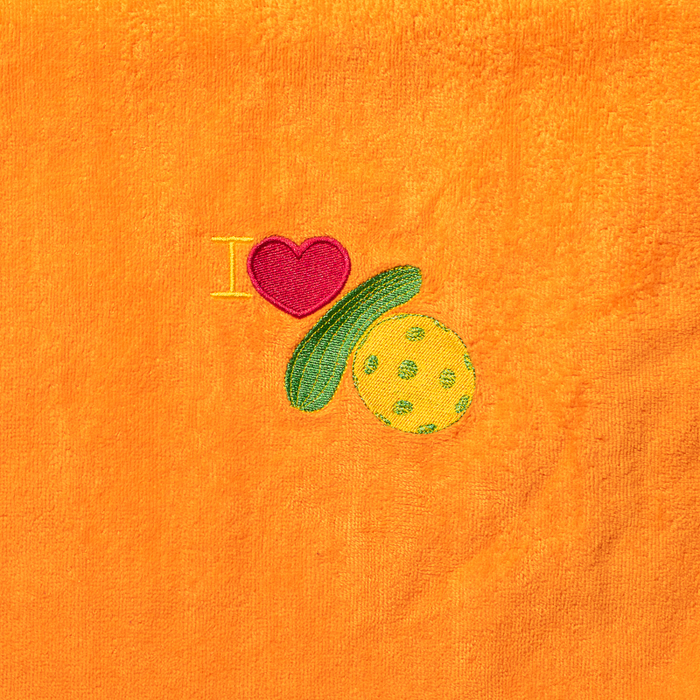 Pickleball Towel - I Heart Pickleball - ICONS