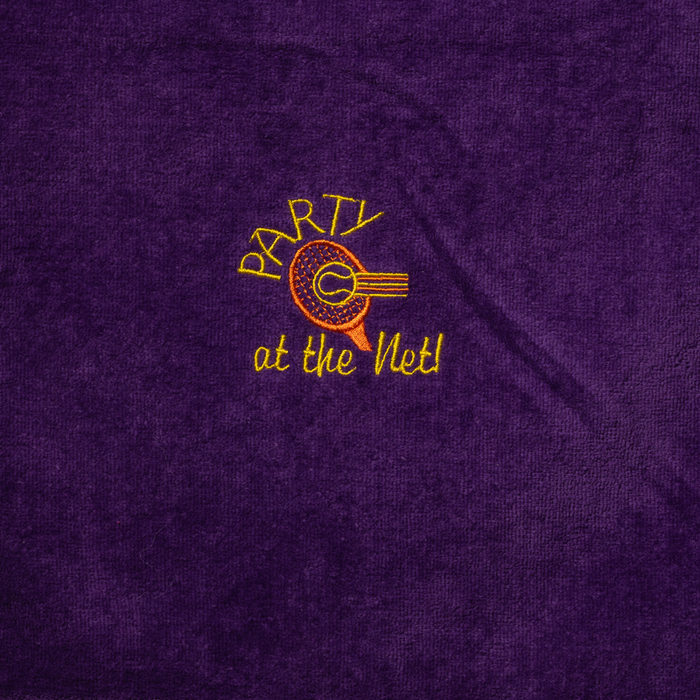 Tennis Towel - Party at the Net!