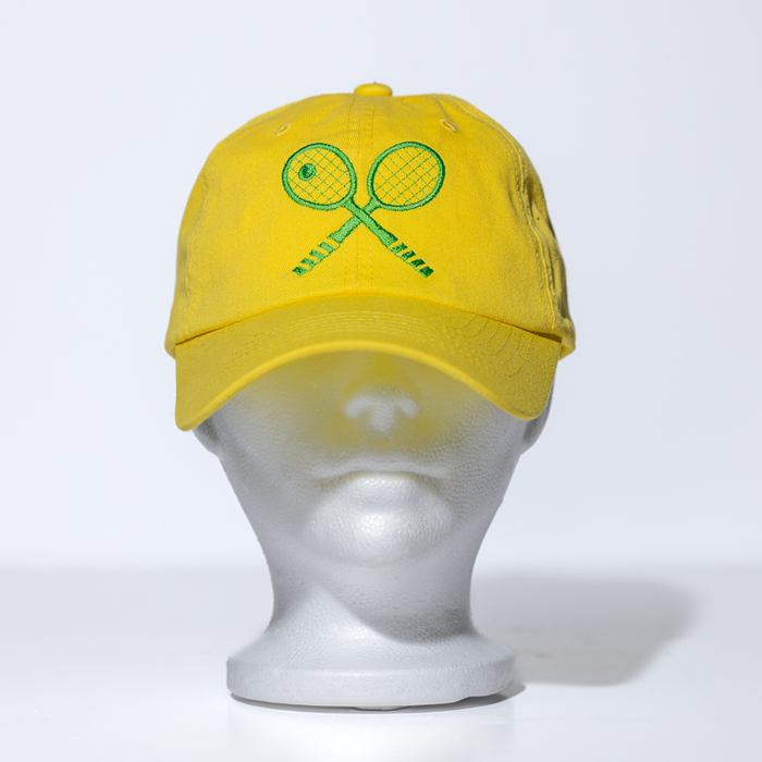 Cotton Polo Baseball Dad Hat - Racquets (Icons)