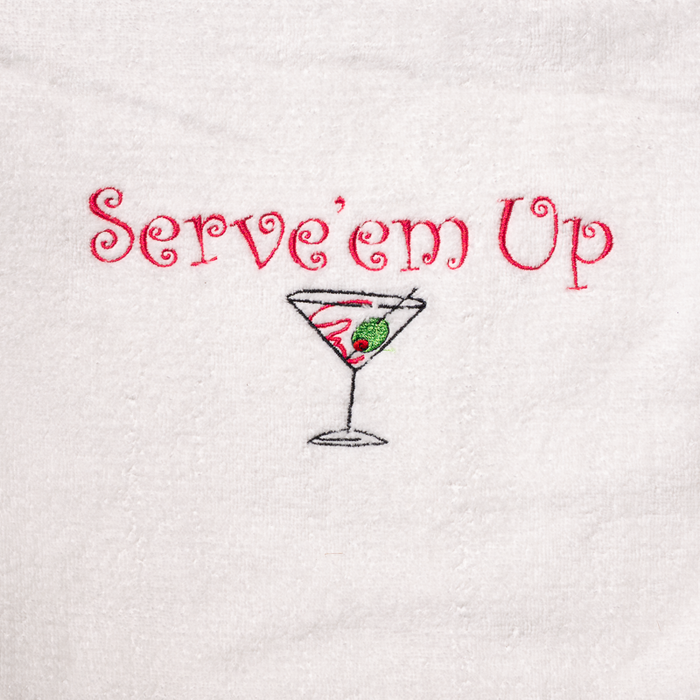 Tennis Towel - Serve 'em Up